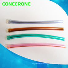 Transparent Disposable Dental PVC Saliva Ejector with Tip